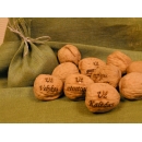 Engraved nuts